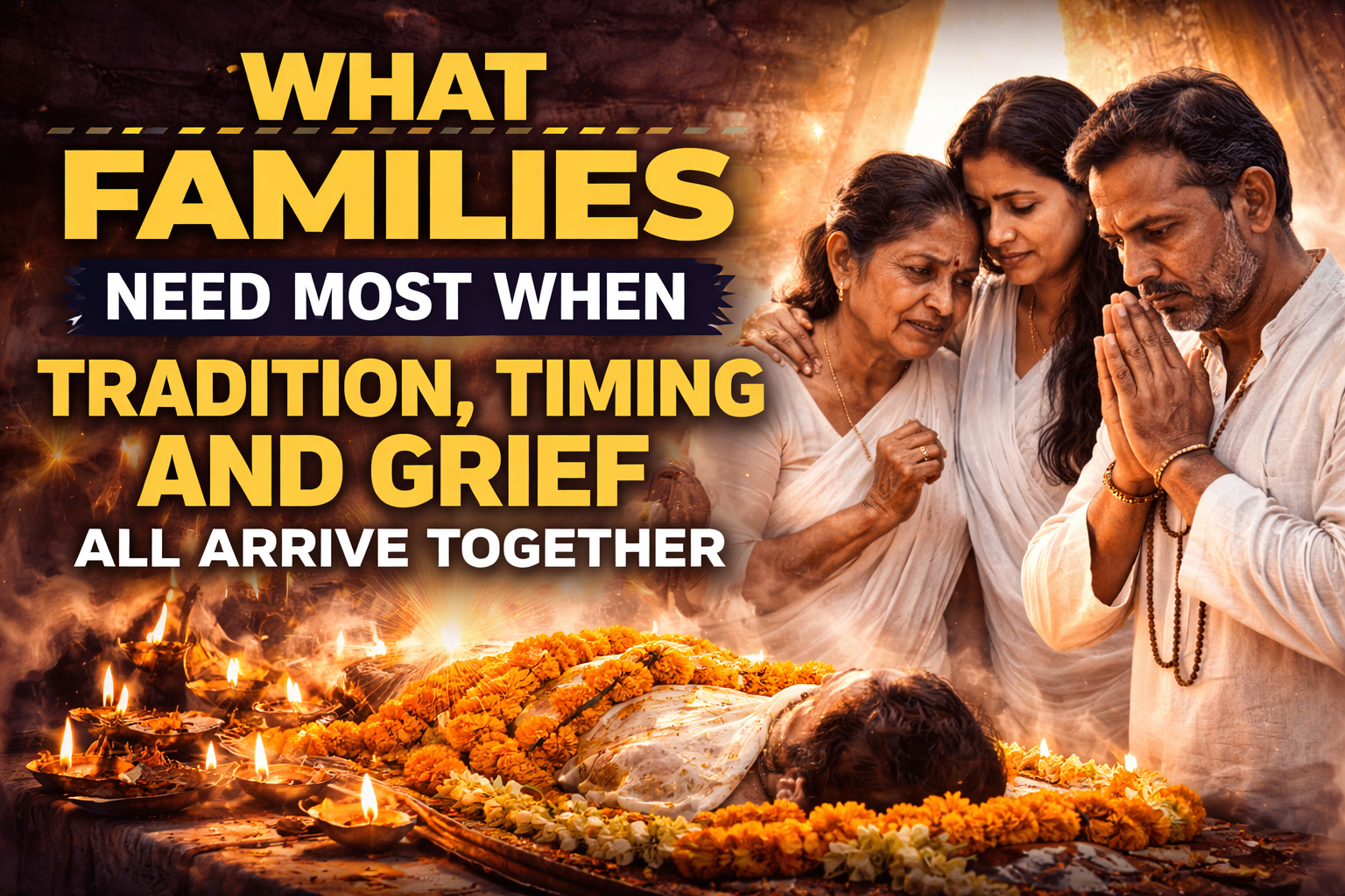 What Families Need Most When Tradition, Timing and Grief All Arrive Together